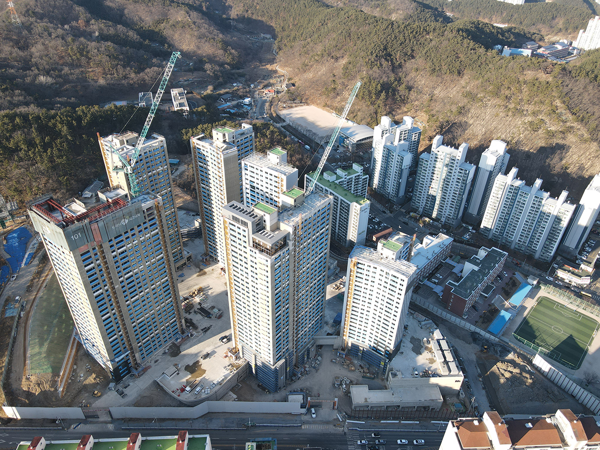 2025년 1월말 현장(공정률 78.84%)