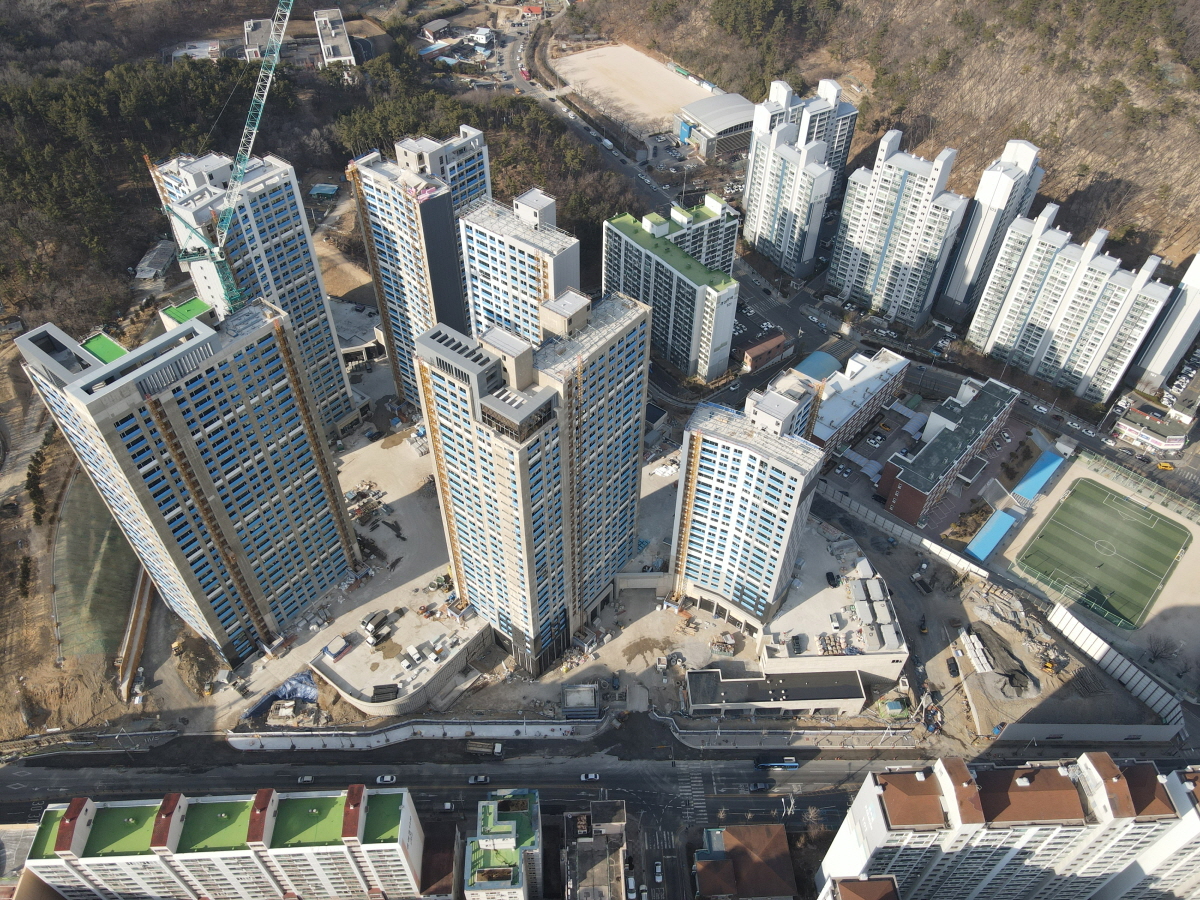 2025년 2월말 현장(공정률 81.71%)